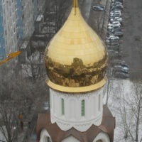 Изготовление куполов для Храма Новомучеников и Исповедников Российских в Строгино. г. Москва